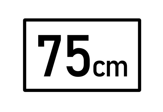 nohy 75cm
